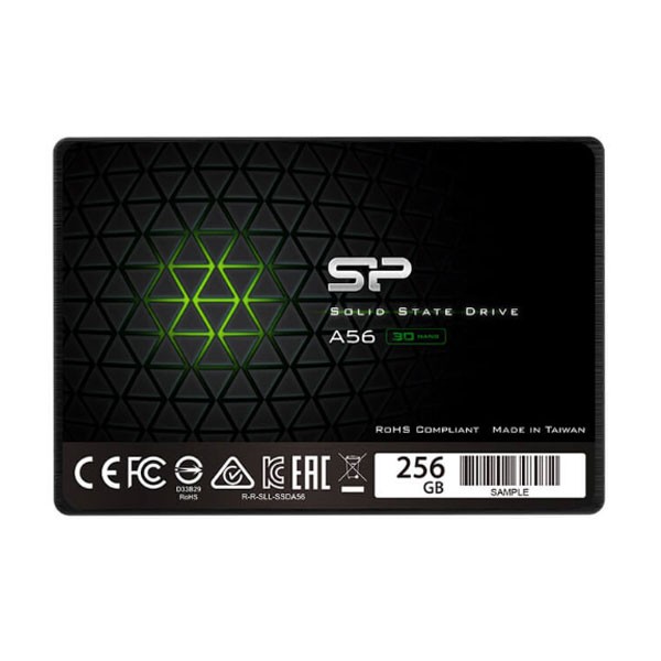 Ổ cứng gắn trong hiệu Silicon 2.5'' sata SSD A56-256G