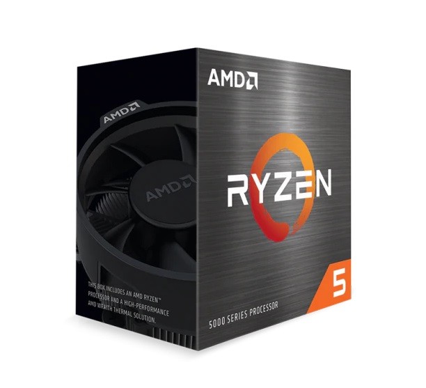 CPU AMD Ryzen 5 5600 3.5 GHz (4.4 GHz with boost) / 32MB cache / 6 cores 12 threads / socket AM4 / 65 W)