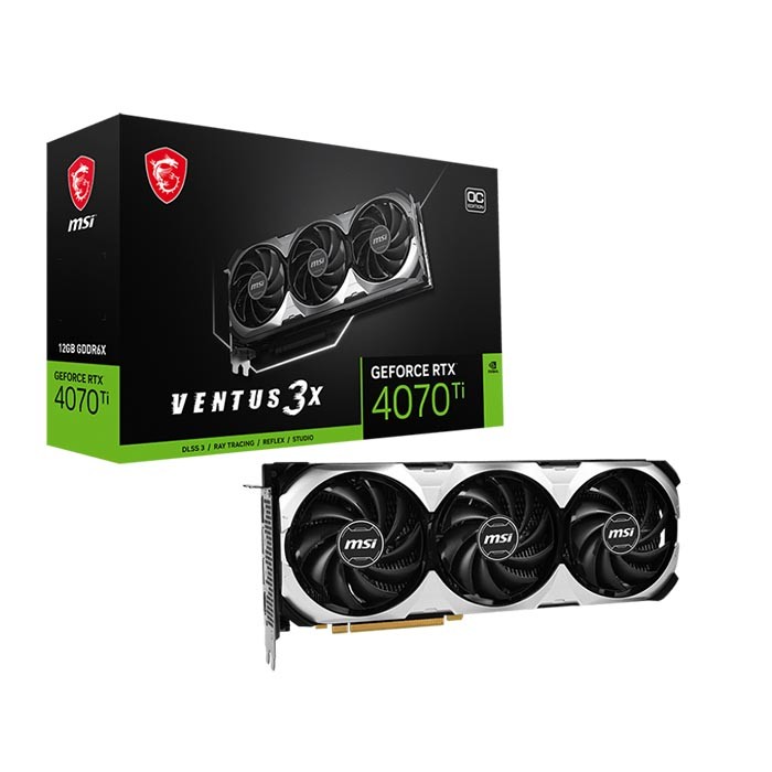 VGA MSI Geforce RTX 4070 Ti Ventus 3X 12GB OC