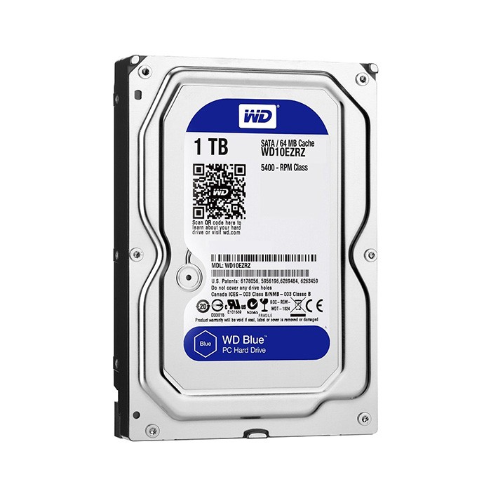 Ổ cứng WD Caviar Blue 1TB 64MB Cache (WD10EZEX)