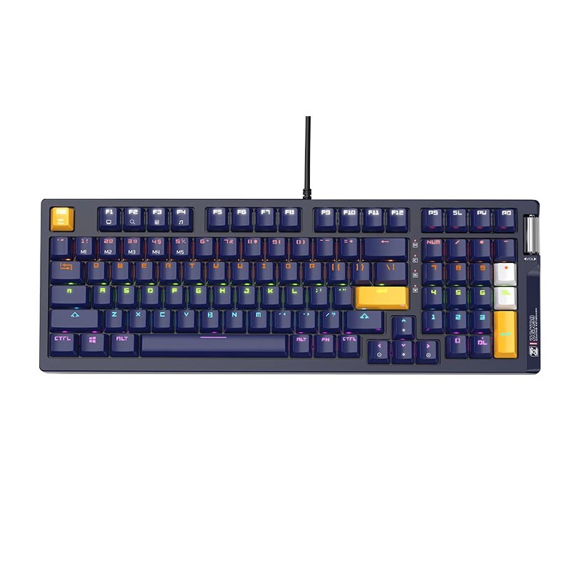 Bàn phím cơ có dây Gaming Zidli ZGK99 (Quang cơ, 99 phím, IP68, RGB, USB/ABS)