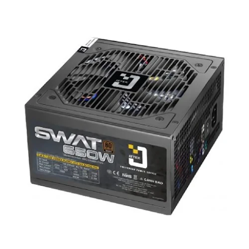 Nguồn máy tính JETEK SWAT650 - 650W - 80 Plus Bronze