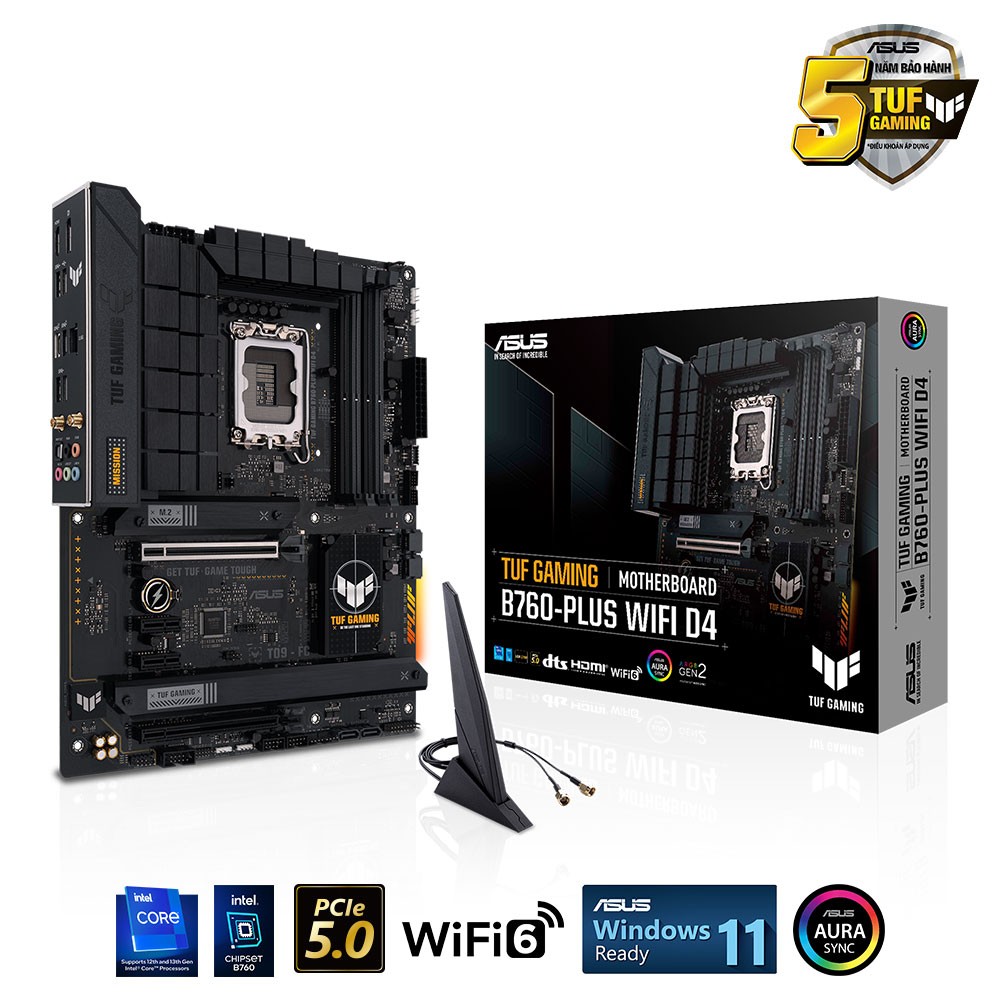 Mainboard Asus TUF Gaming B760M Plus WIFI D4