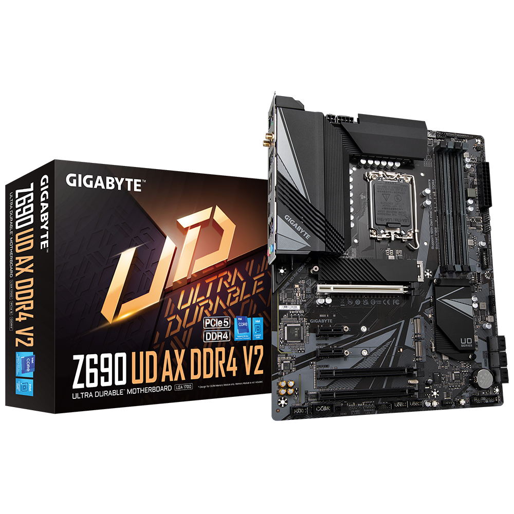 Mainboard Gigabyte Z690 UD AX DDR4 V2 (WiFi + Bluetooth)