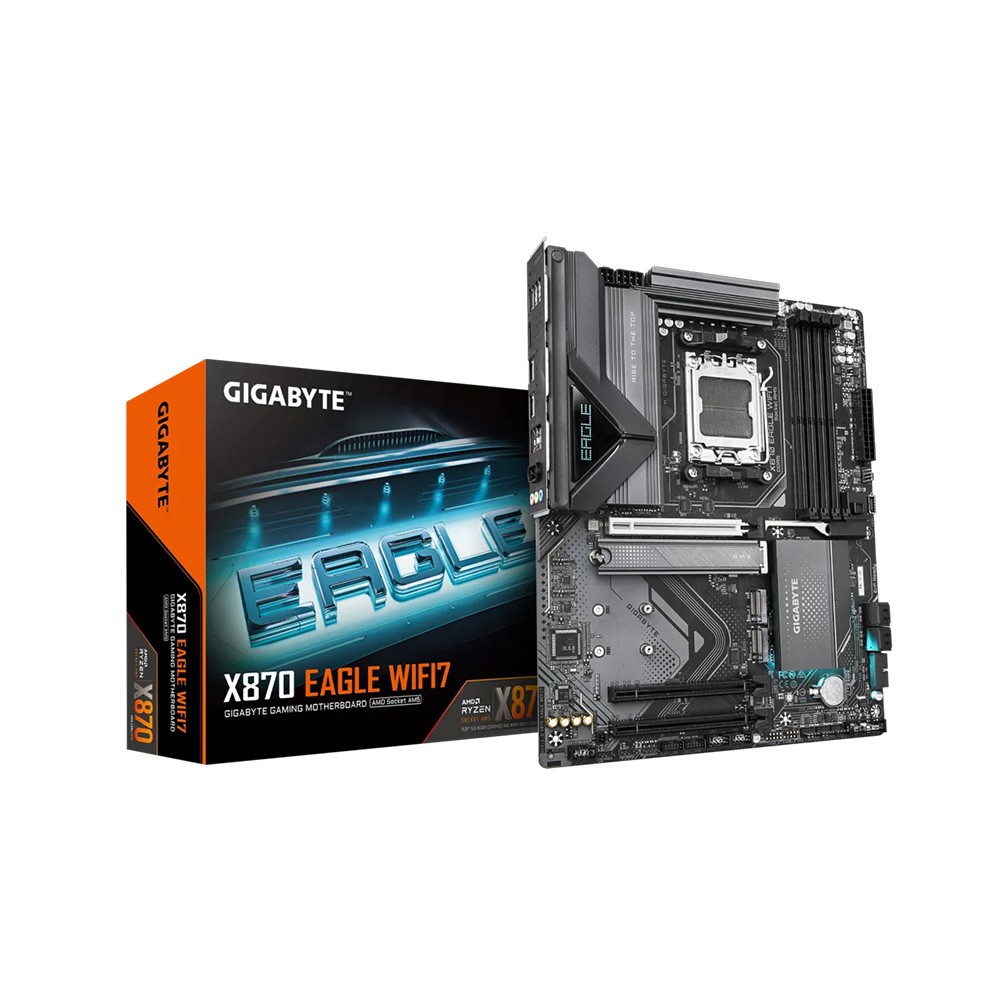 Mainboard Gigabyte X870 EAGLE WIFI7 (AMD X870, Socket AM5, ATX, 4 khe RAM DDR5)