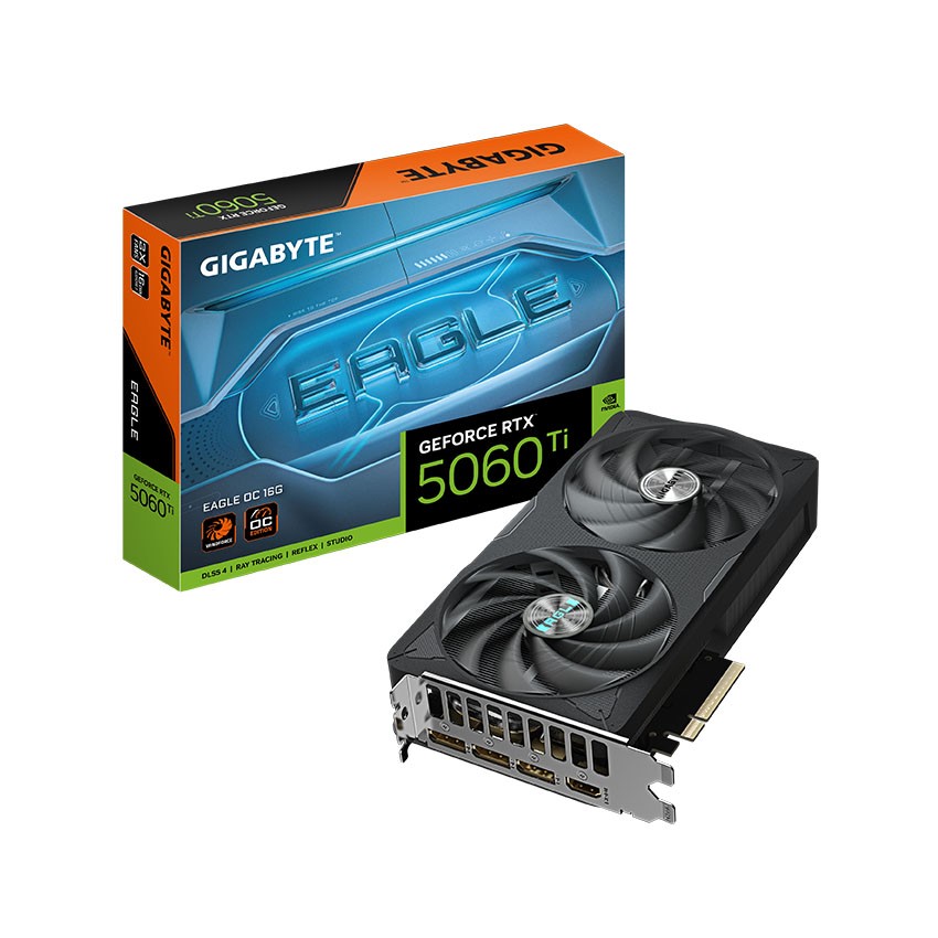 VGA  GeForce RTX 5060 Ti EAGLE OC 16GD (GV-N506TEAGLEOC-16GD)
