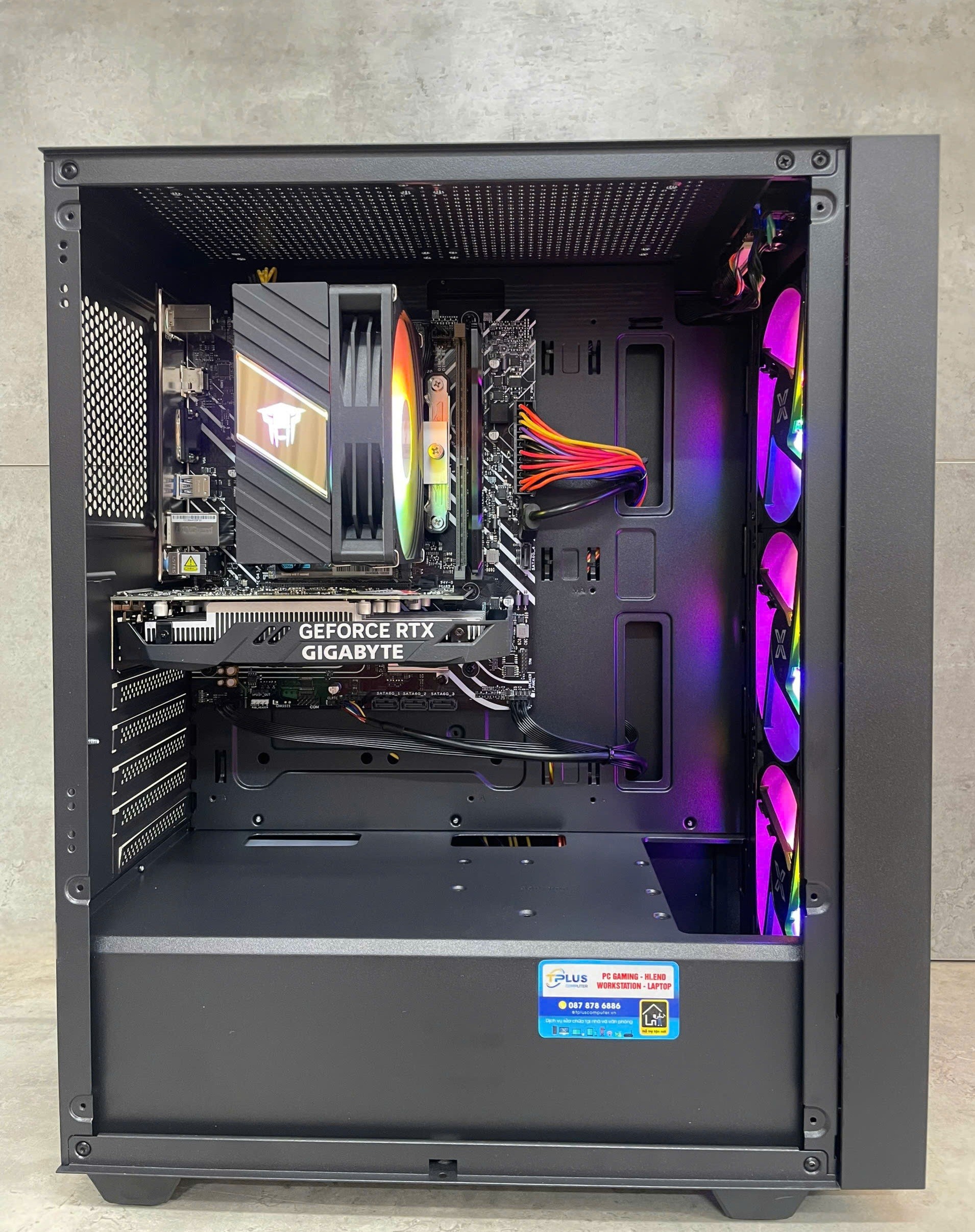 PC GAMING ESPORTS (I5 12400F | 16GB DDR4 | RTX 3060 12GB | NVMe 512GB | MAIN B760M)