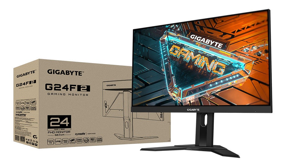 màn hình máy tính Gigabyte G24F 2 23.8 inch IPS FHD 180Hz chuyên game