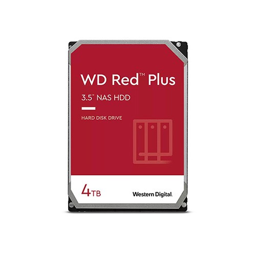 Ổ cứng Western Digital Red Plus 4TB 3.5 inch 256MB Cache 5400RPM WD40EFPX