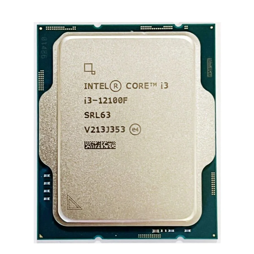 CPU Intel Core i3 12100F (3.3GHz turbo up to 4.3GHz, 4 nhân 8 luồng, 12MB Cache)