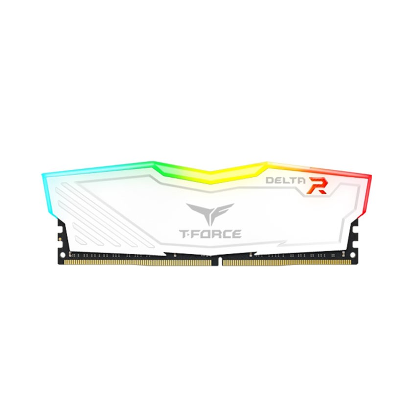 RAM DDR4 TEAMGROUP T-FORCE DELTA RGB 8GB 3200MHz WHITE